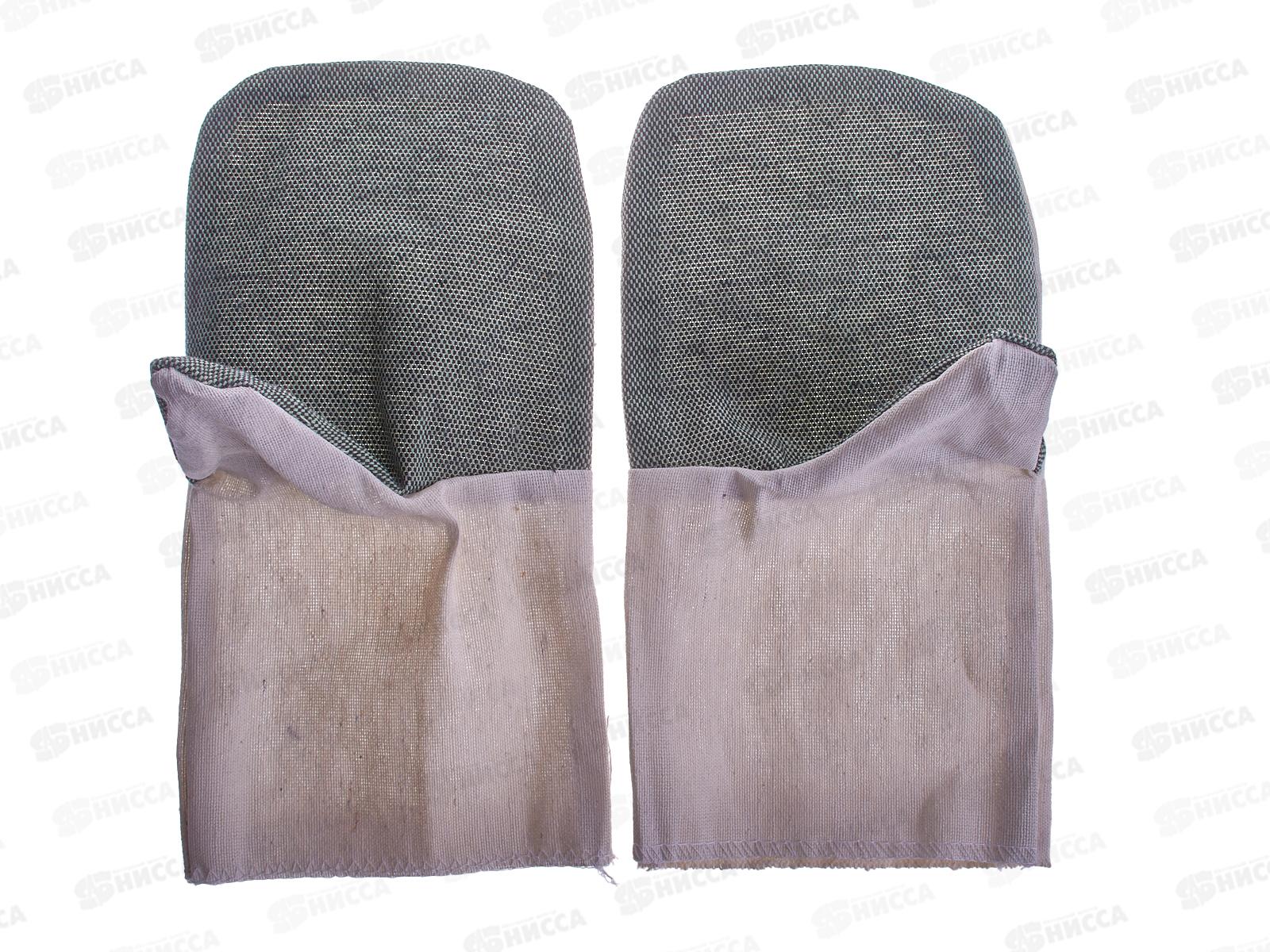 Рукавицы хлопчатобумажные с брезентовым аппретированнием №2 *20/400