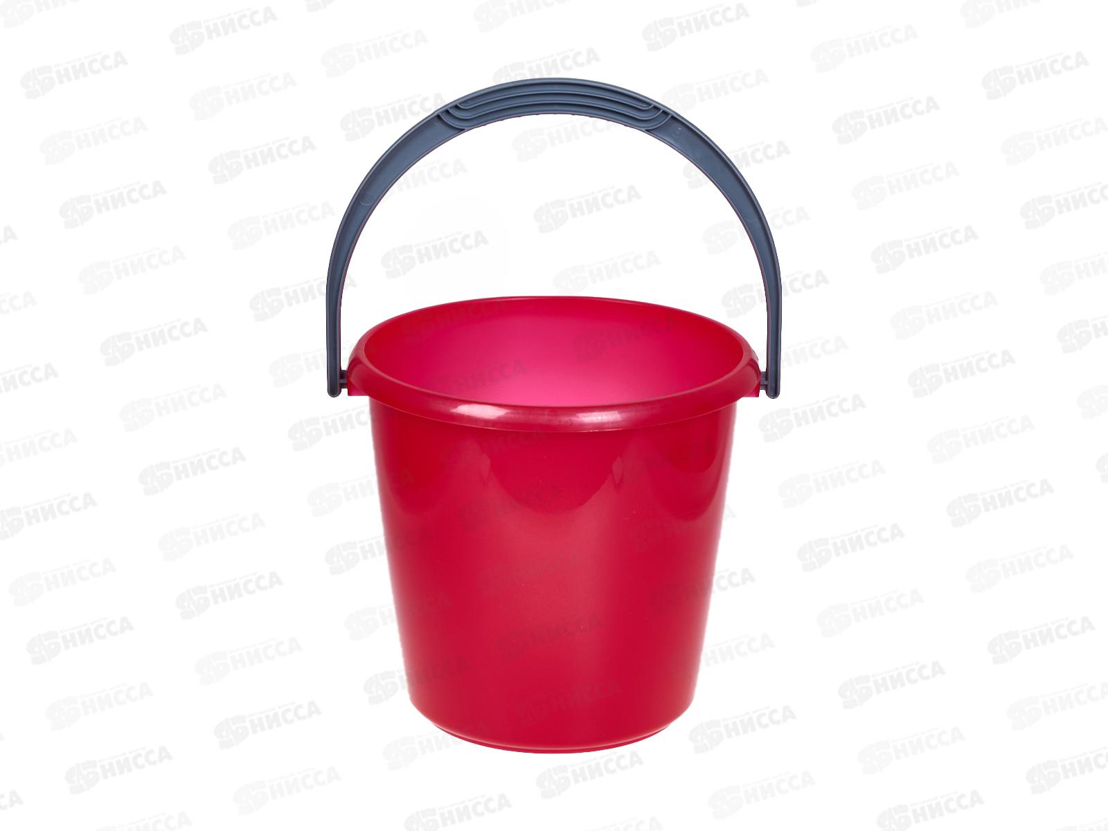 Ведро 3л без крышки Соло С630 красное *19