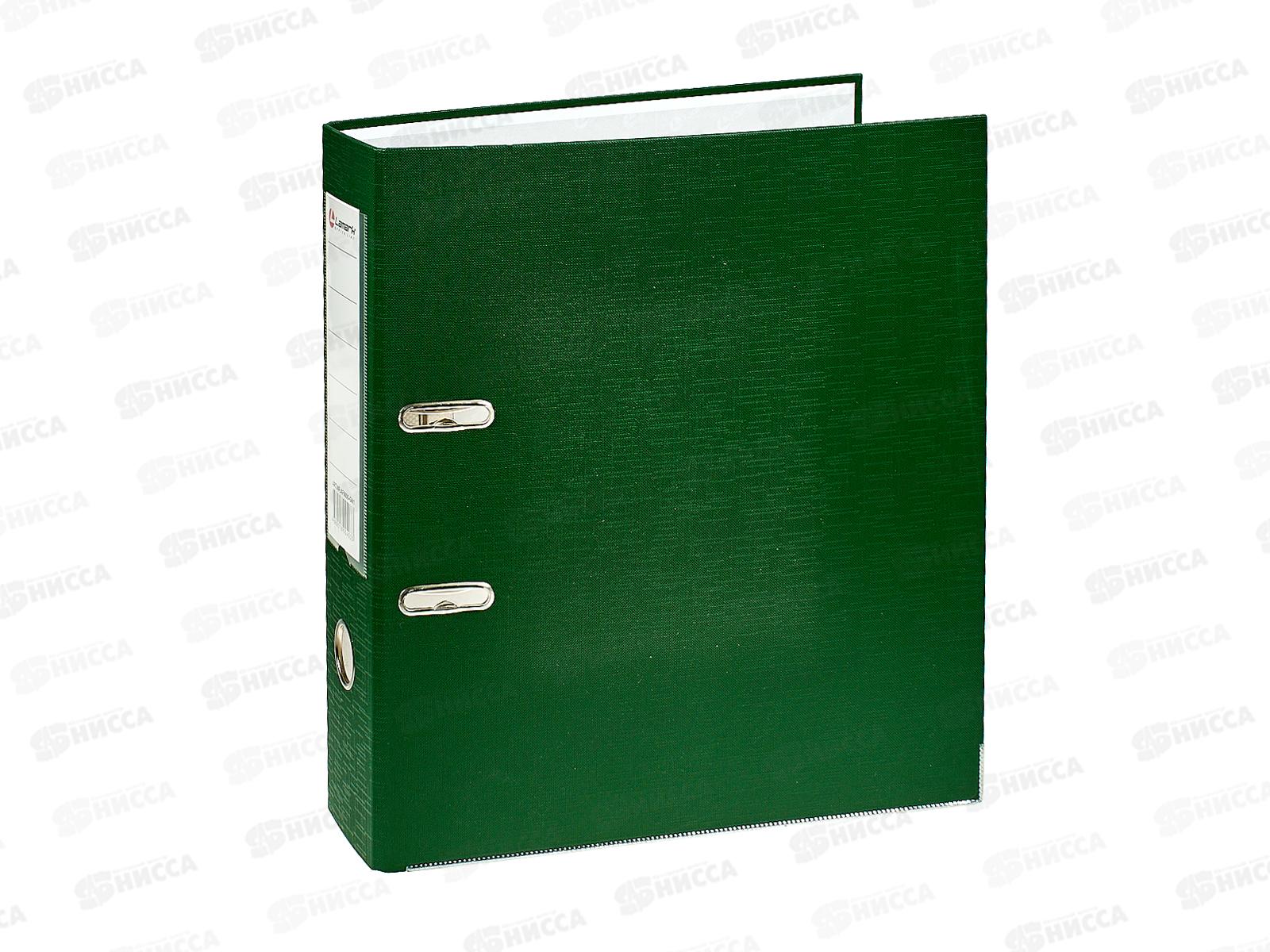 Регистратор А4 80мм LAMARK темно-зеленый, AF0600-GN *10/30