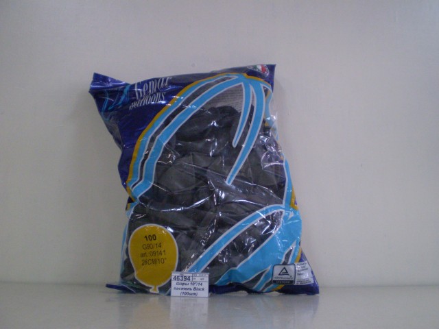Шары 10&quot/14 пастель Black (упаковка 100шт) 1102-0273