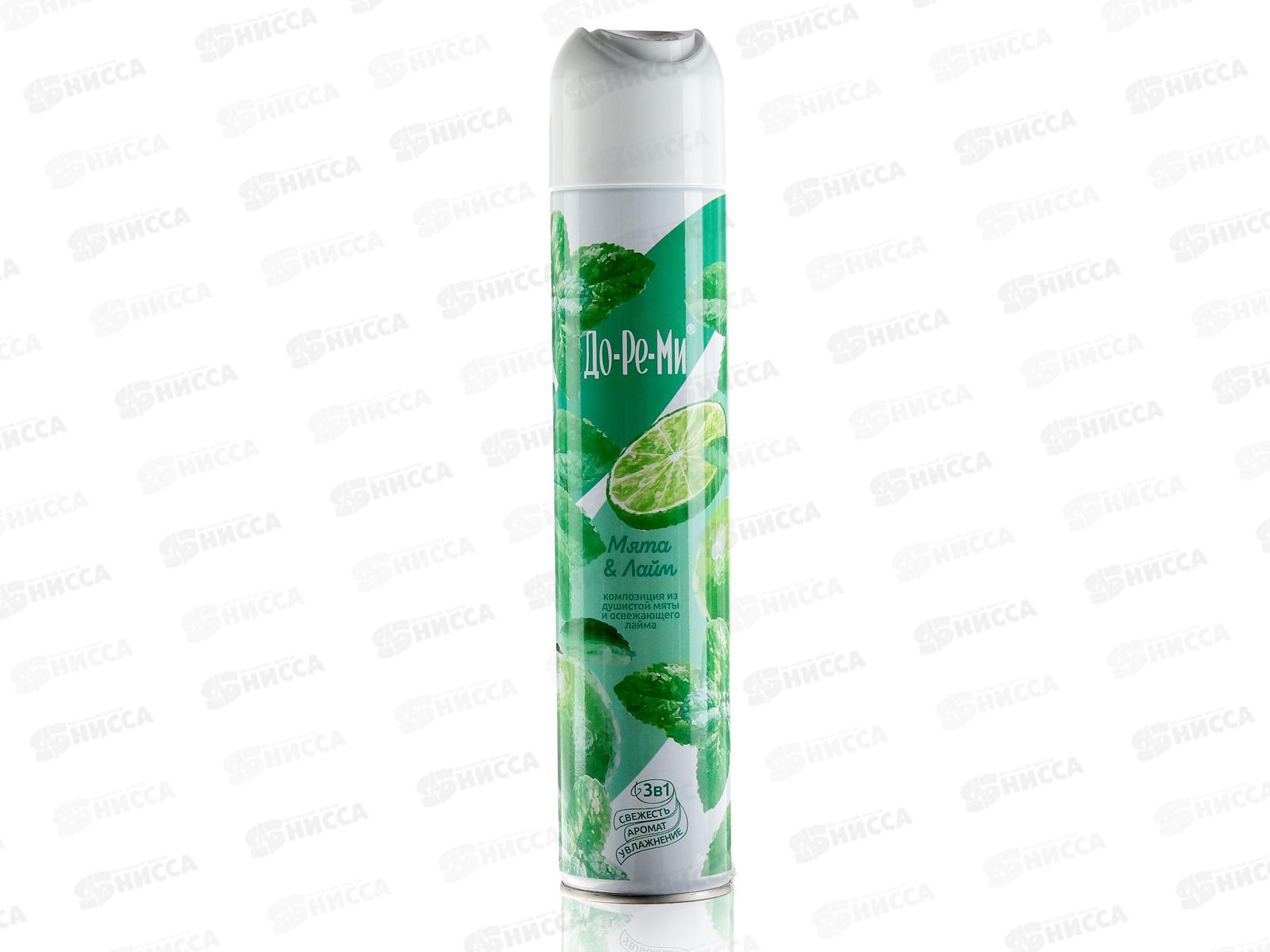 ДО-РЕ-МИ ПЛЮС 350мл Мята +лайм новый дизайн *12