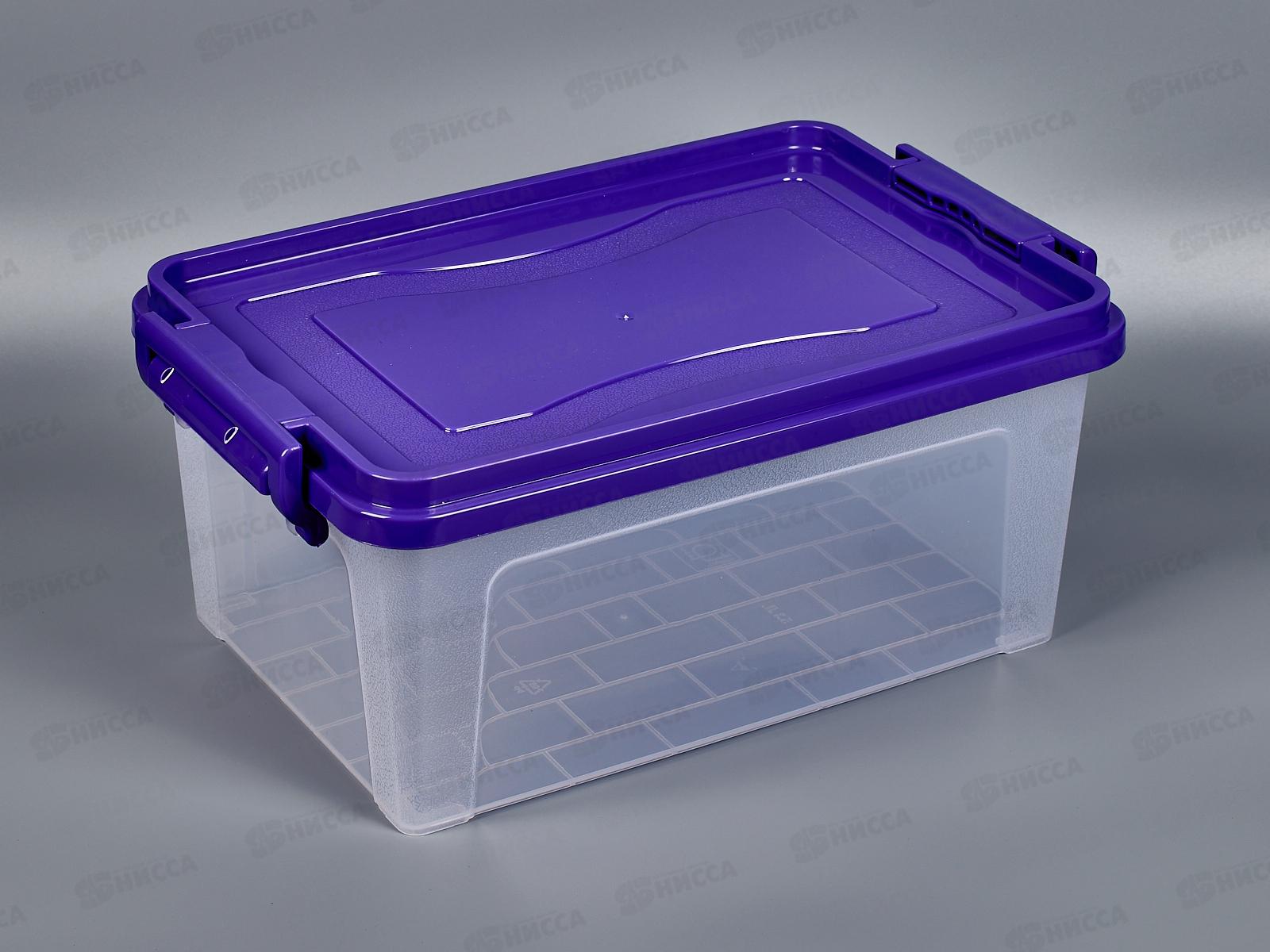 Контейнер 5,3л прямоугольный 310*200*130мм Микс М2864 *15