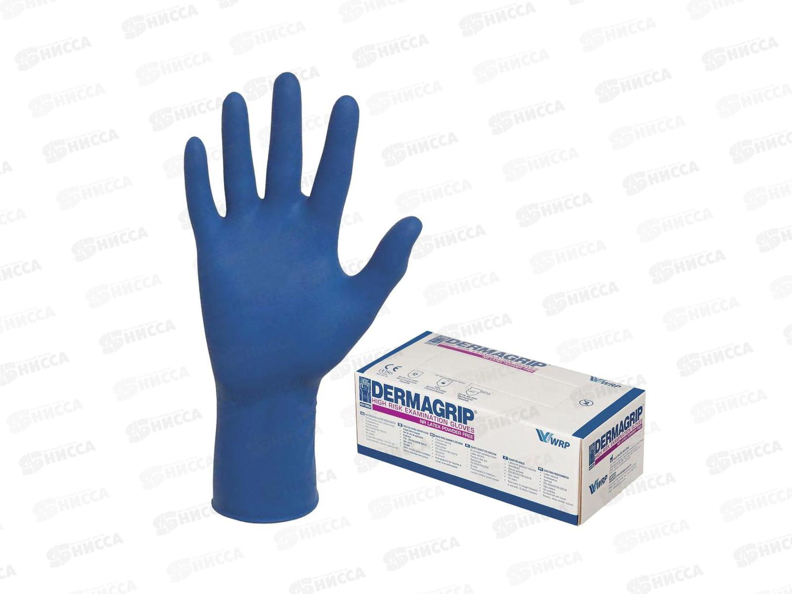 Перчатки резиновые DERMAGRIP HRPF М *1(25пар)