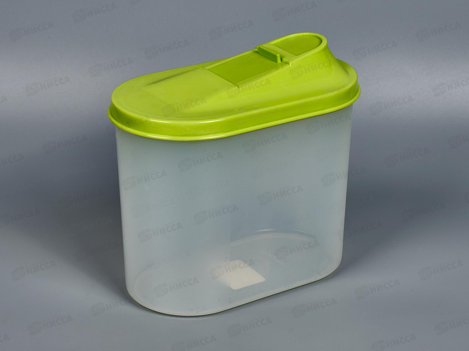 Банка для сыпучих продуктов 1,5 овальная   294С *24