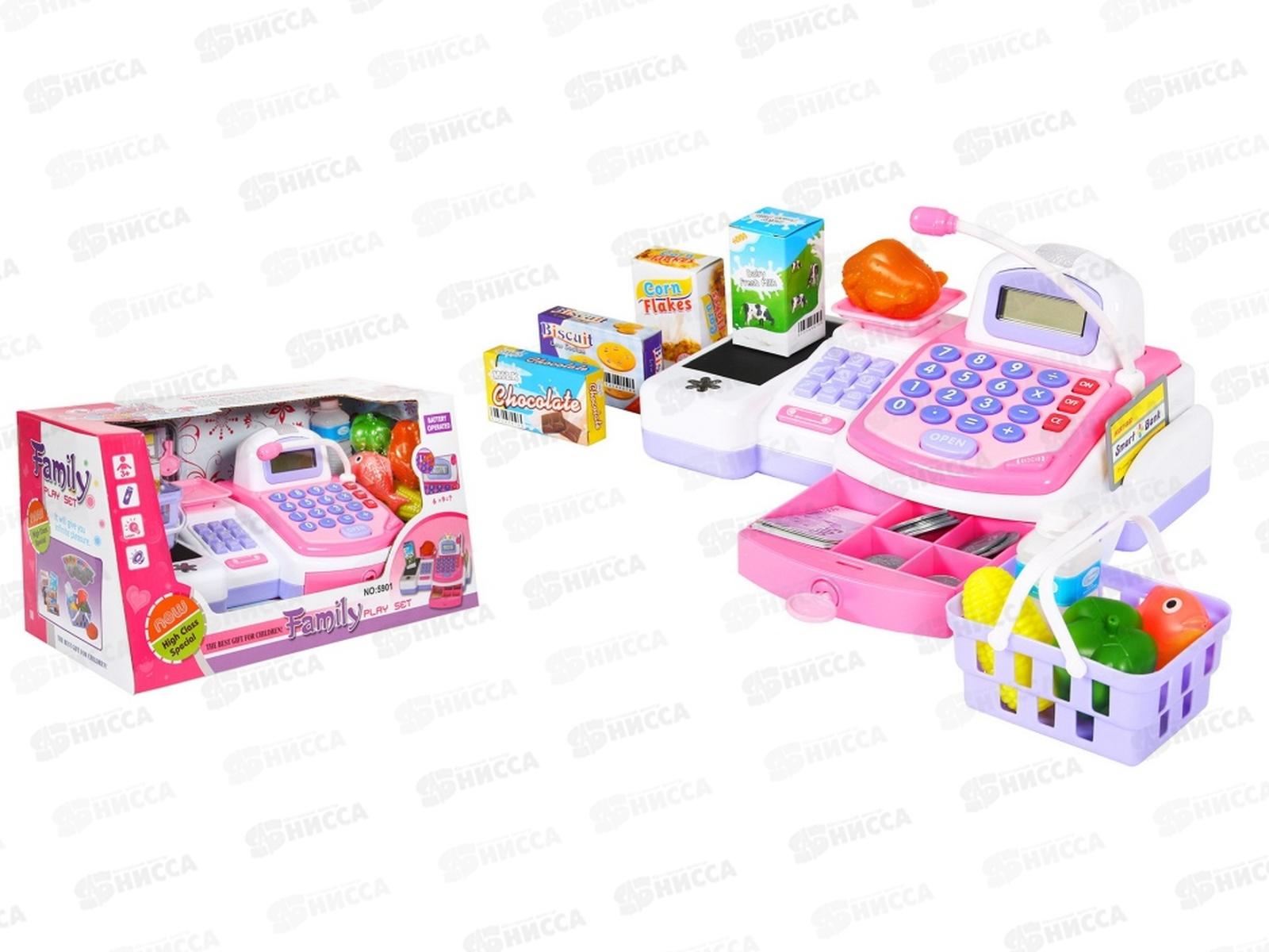 Касса 5901 с продуктами в коробке*4  гб