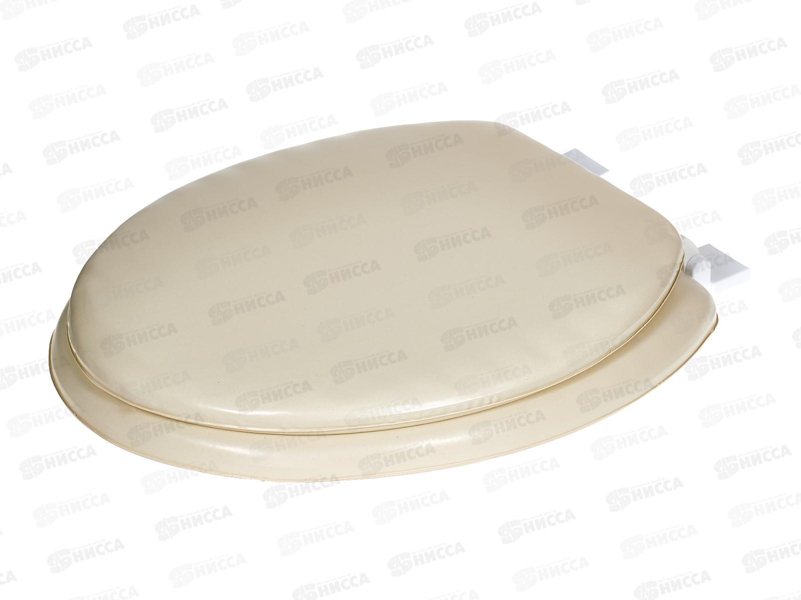 Сиденье на унитаз мягкое бежевый  *17