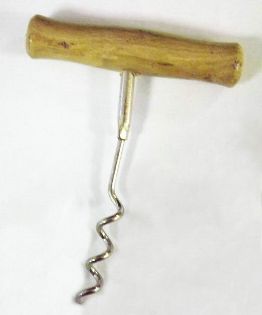 Штопор BCВ 3666 металлический+дерево (037274)     Ж