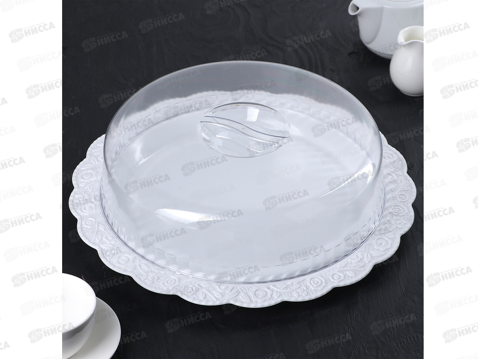 Блюдо &quotНежность&quot с крышкой  *4 М1206