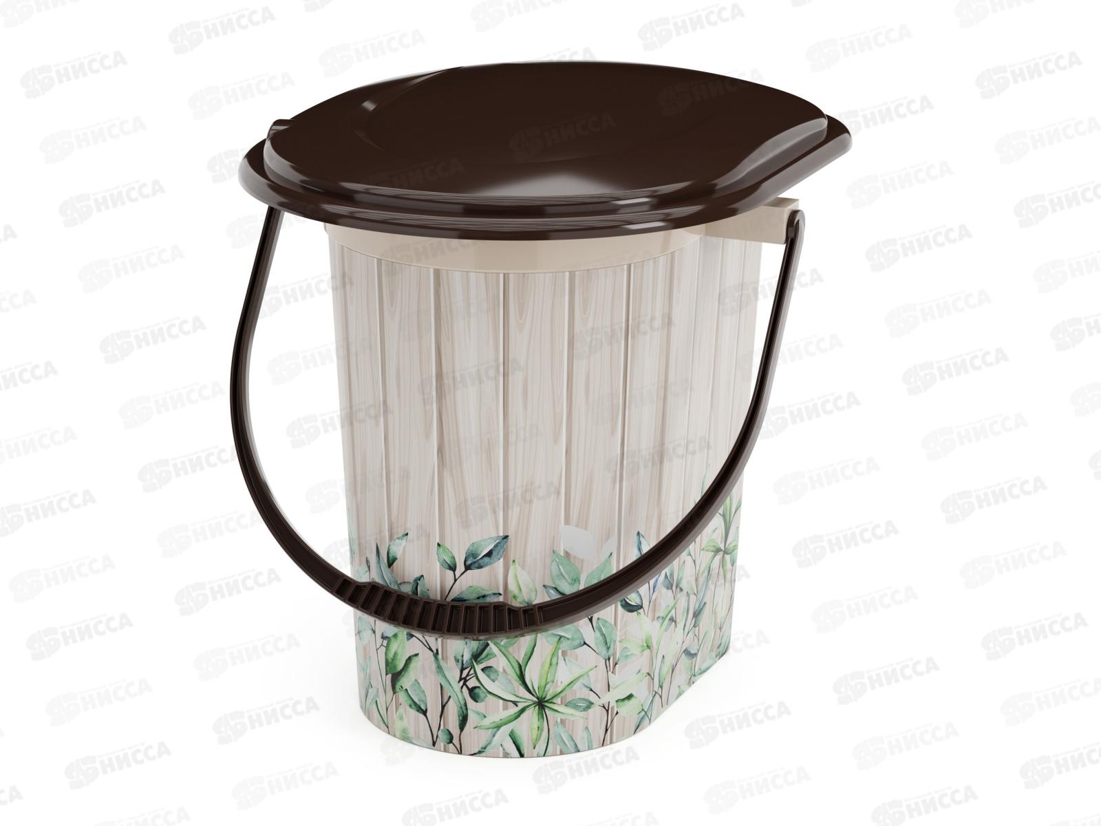 Ведро-туалет 17л &quotЛетний день&quot *10 М2328