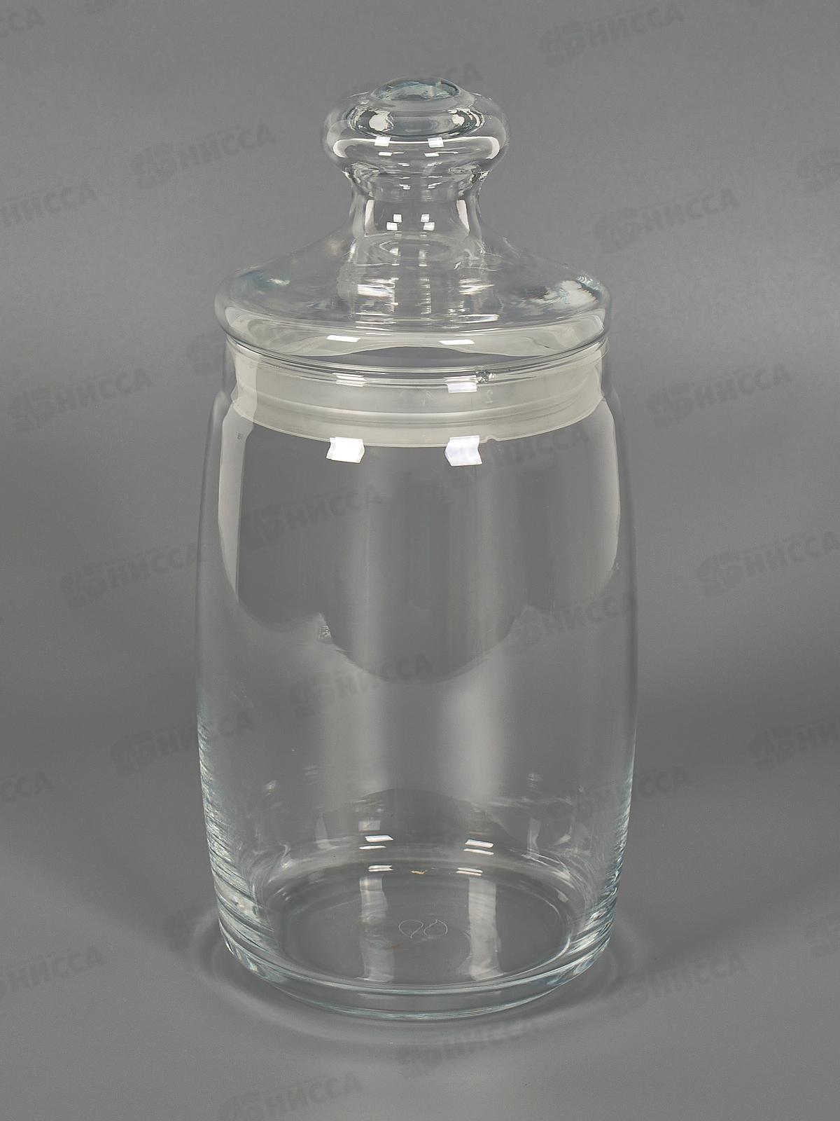 Банка для сыпучих продуктов CESNI 1100мл 97425 SL *6