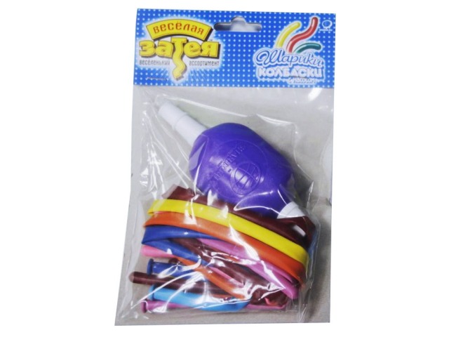 Набор шаров для моделирования с насосом, 10шт, 1111-0120