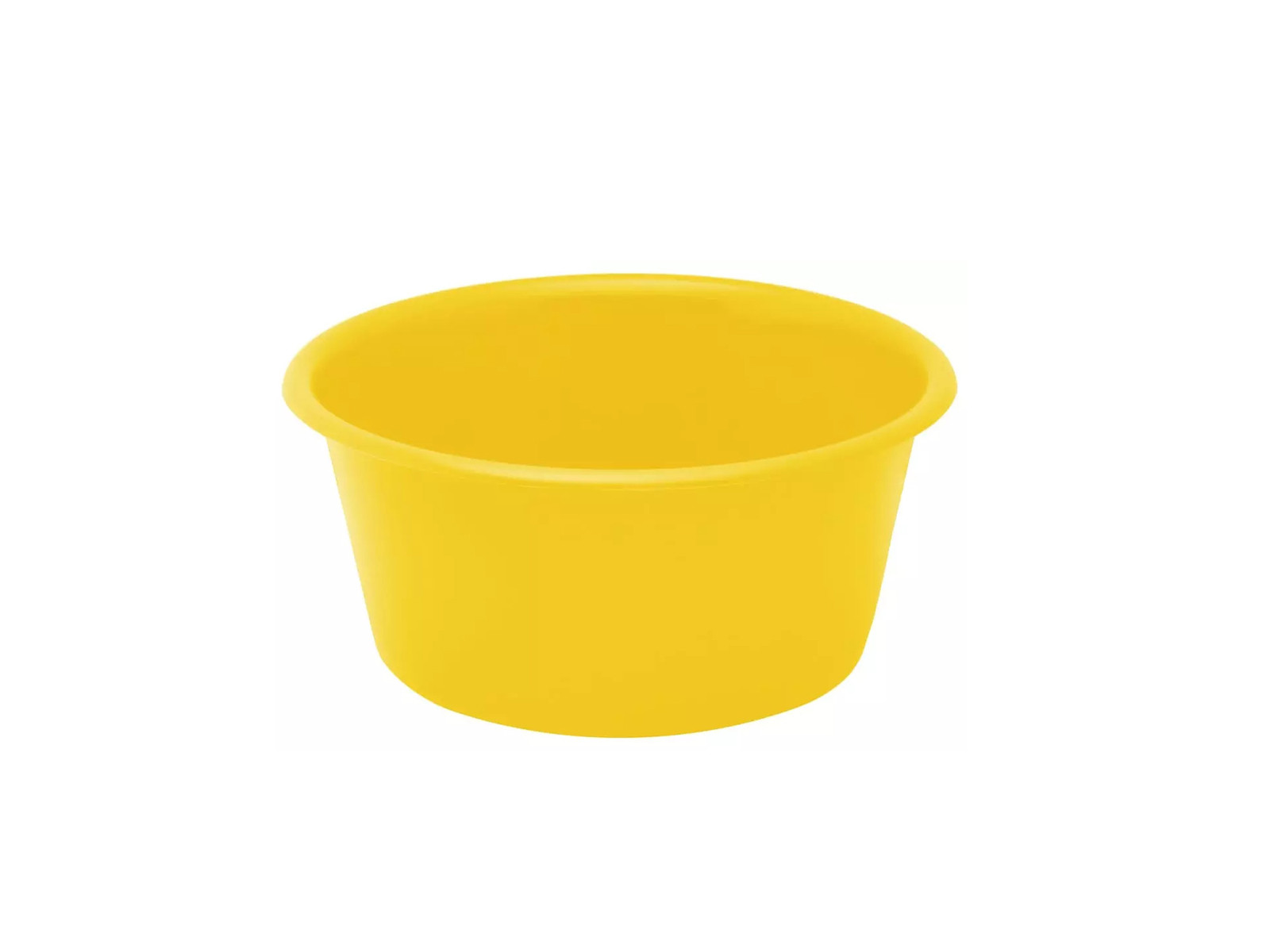 Таз  12л пластмассовый  H170 Желтый *30 ИНТ