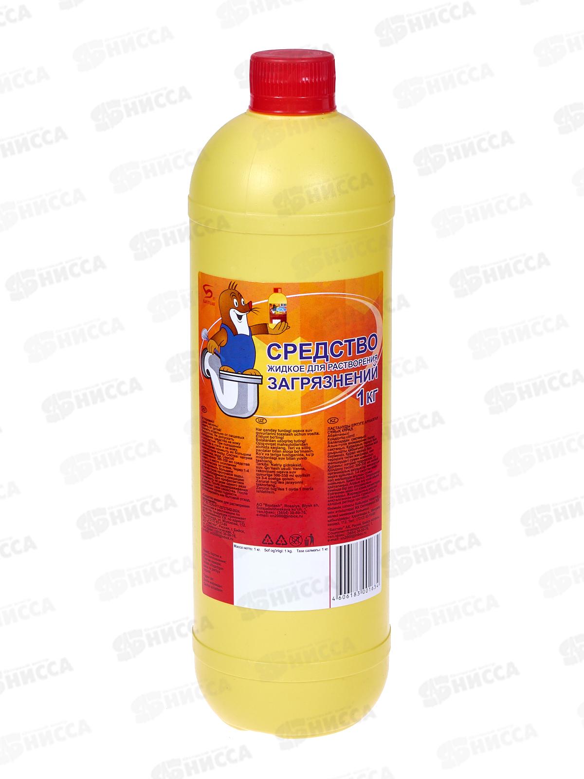 КРОТ чистящее средство санитарный (Бахташ) 1л *12