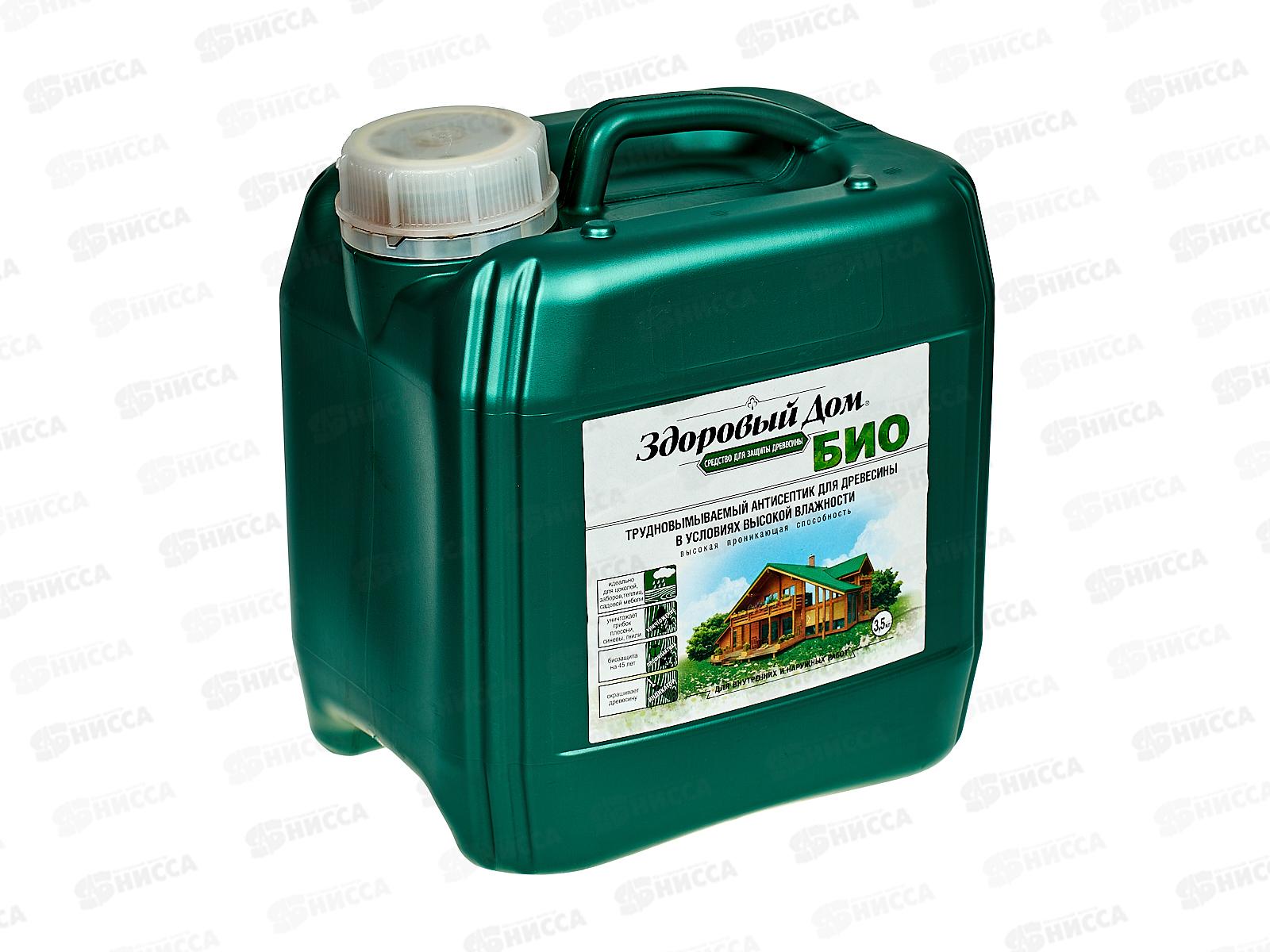 Здоровый Дом БИО 3,5кг деревозащитное средство Л-С *4 ЛАКРА