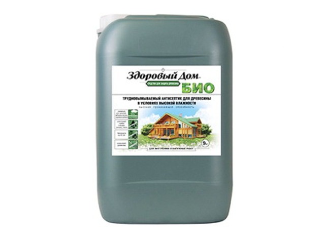 Здоровый Дом БИО 9кг деревозащитное средство Л-С *2 ЛАКРА