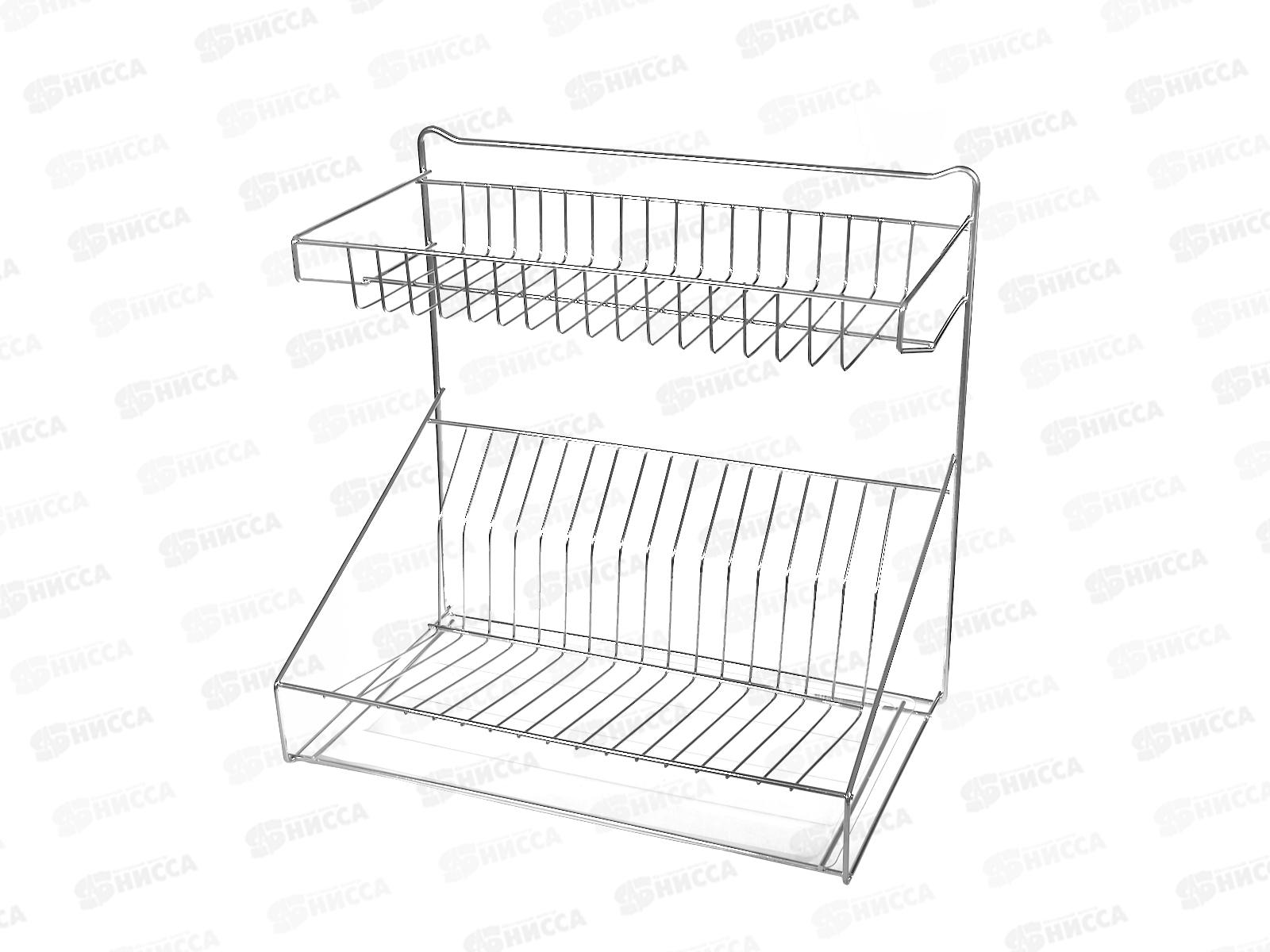 Сушилка для посуды универсальная хром АМ 01С  09643  *6