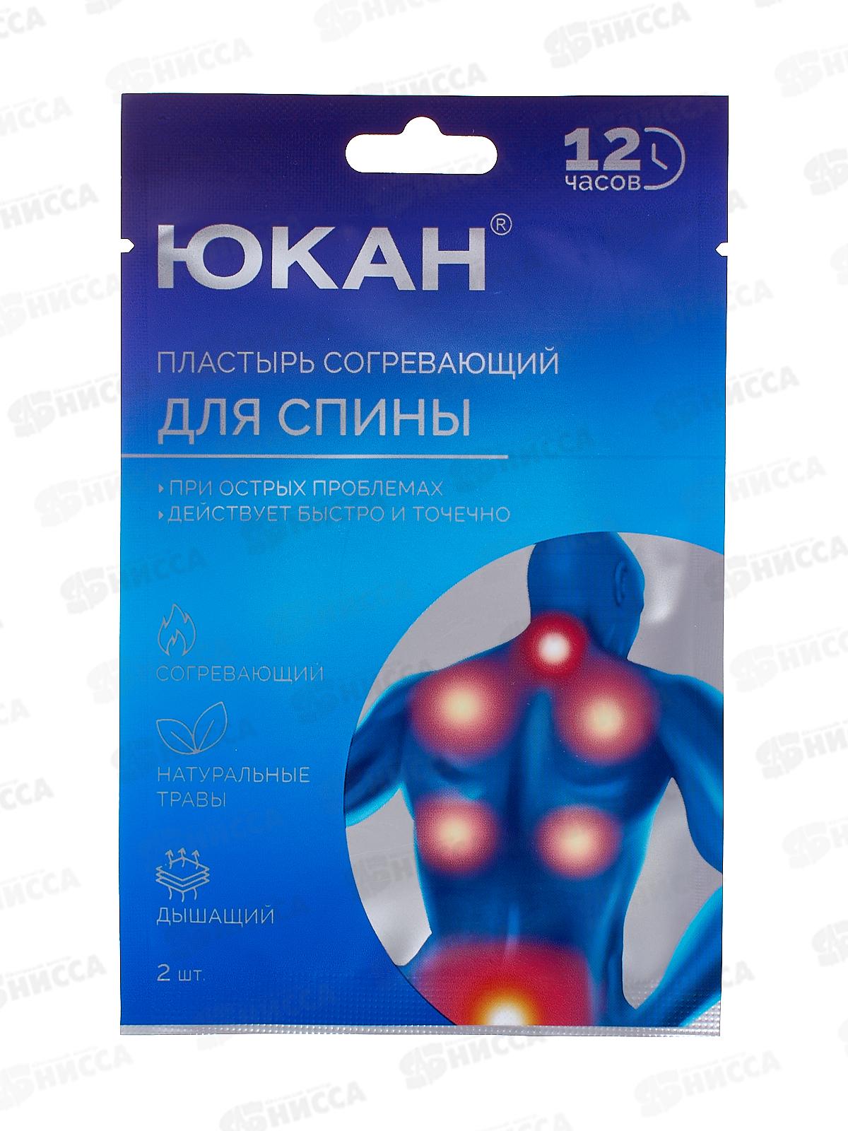 Пластырь Юкан для тела Шаолинь противоревматический 2шт