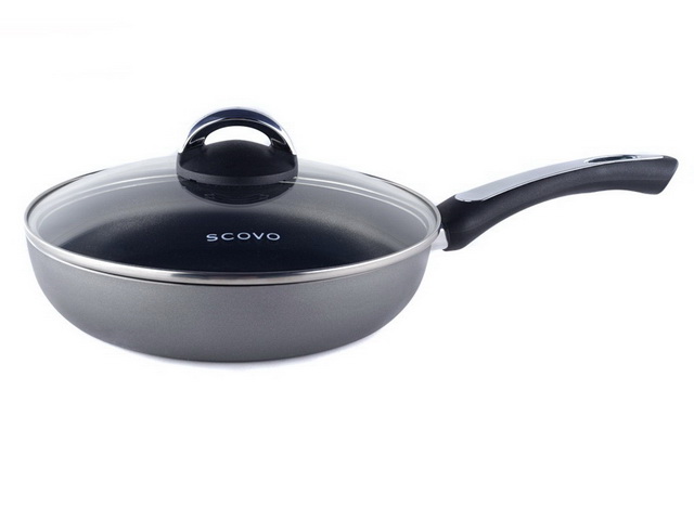 Сковорода 28см &quotPresident" стеклянная крышка SP-011 *6