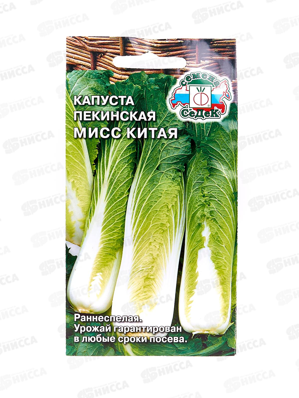 Капуста Мисс Китая  пекинская (Евро, 0,3  5072) СеДек