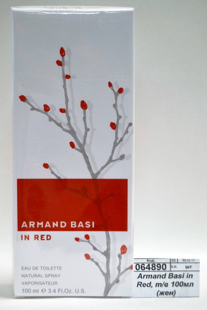 Armand Basi in Red, туалетная вода 100мл (женская) М