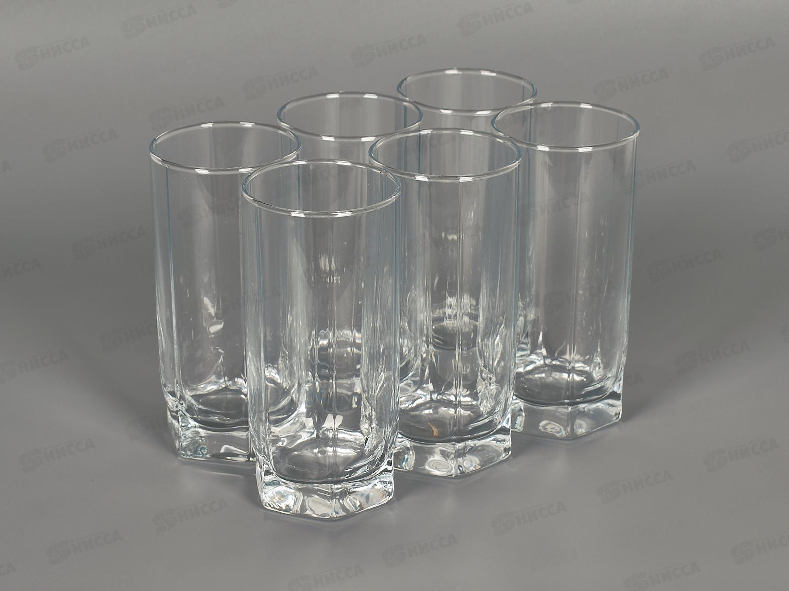 Набор стаканов для коктейля TANGO 290cc 6штук  42942 *8