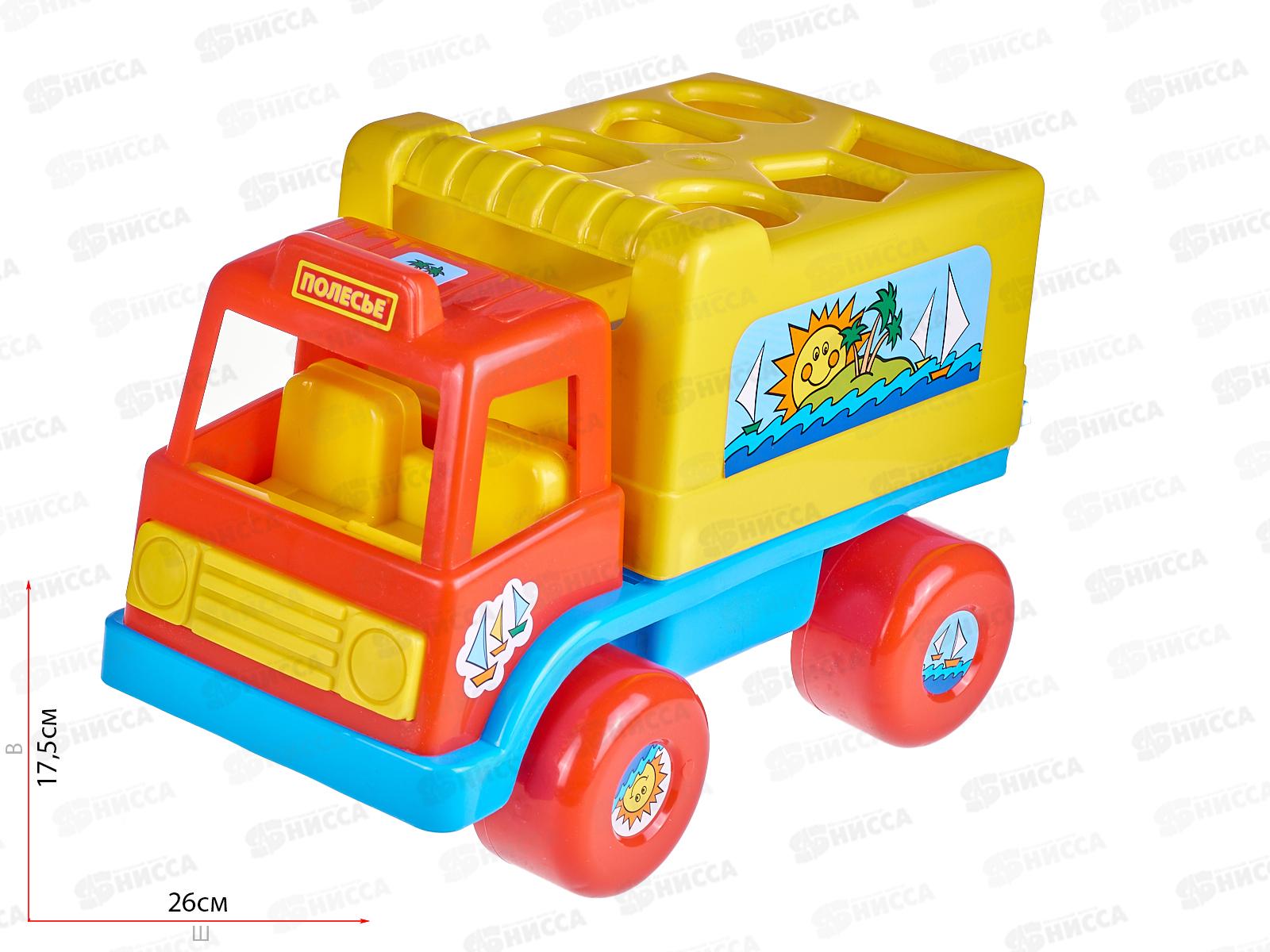 Машина. грузовик Забава+логика в сетке 6370 *9