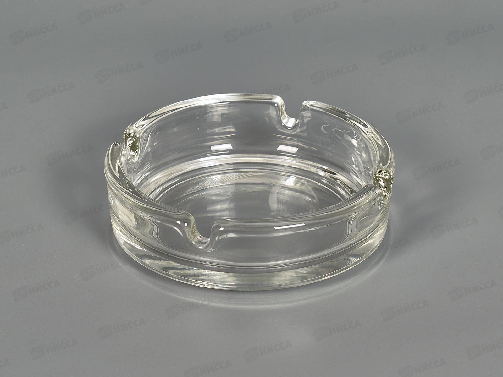 Пепельница стекло круглая 02с1015 *24