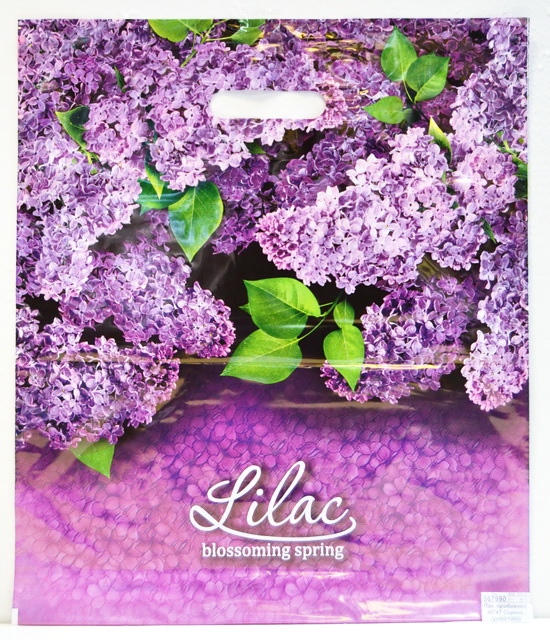 Пакет пробивной 40*47 Сирень (упаковка 50/500)