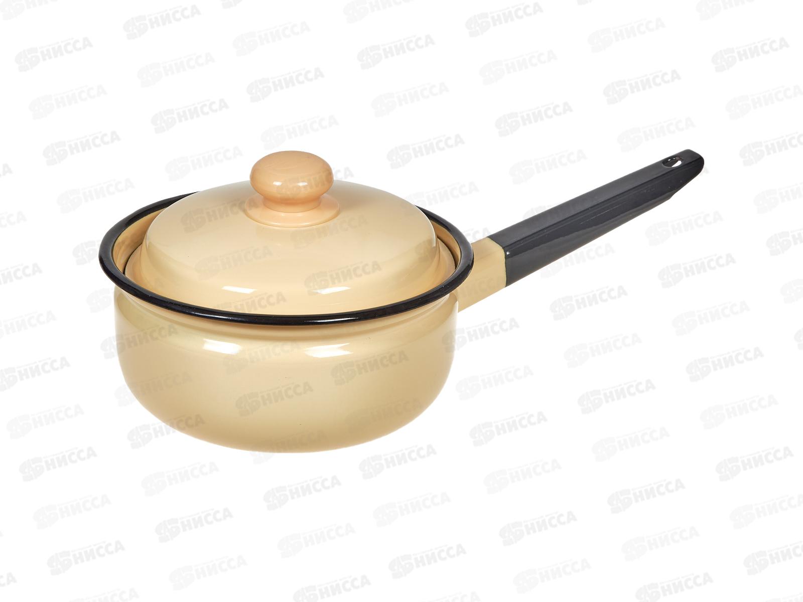 Ковш 1,5л с крышкой палевый С42108.3П *12