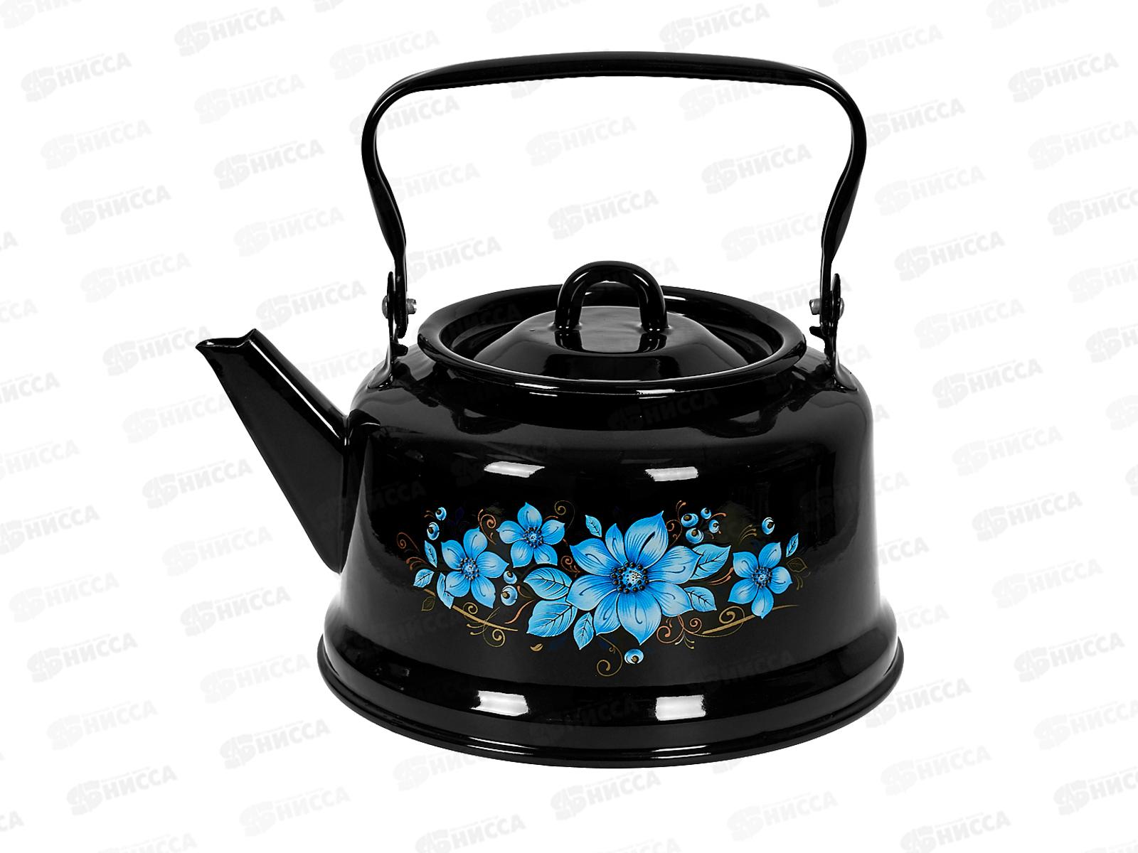 Чайник 3,5л декоративный черный с петлей С2713.6 *4