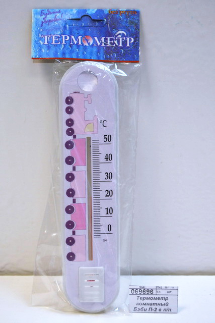 Термометр комнатный Бэби П-2 в полиэтиленовом пакете *50