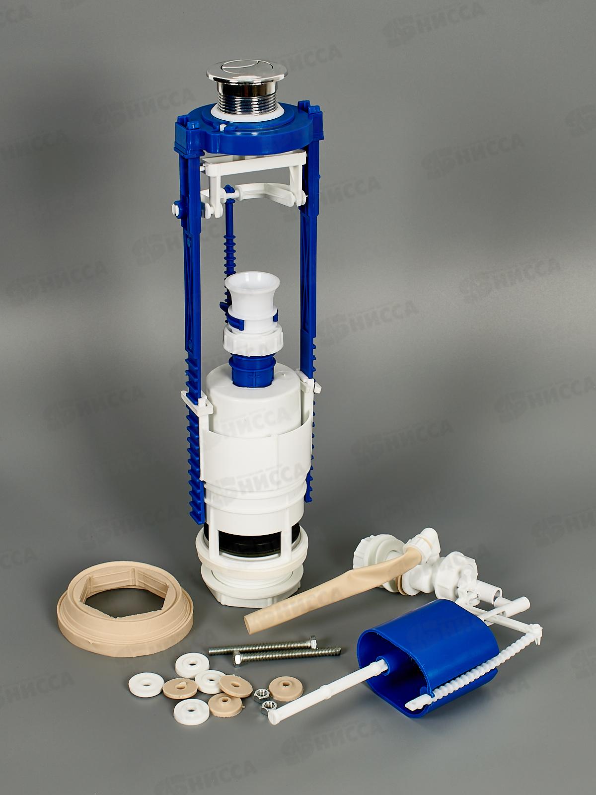 Арматура кнопочная с боковой подводкой универсальная 2-х уровневая АС-11.1М   *20