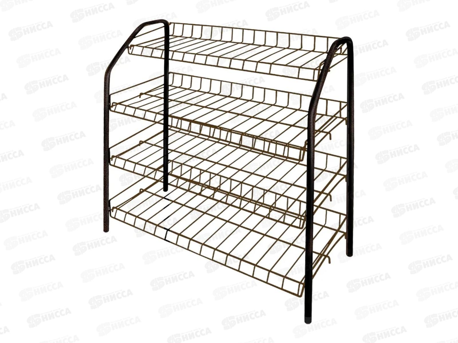 Этажерка для обуви разборная 4 полки (700*660*300) ЭТ1