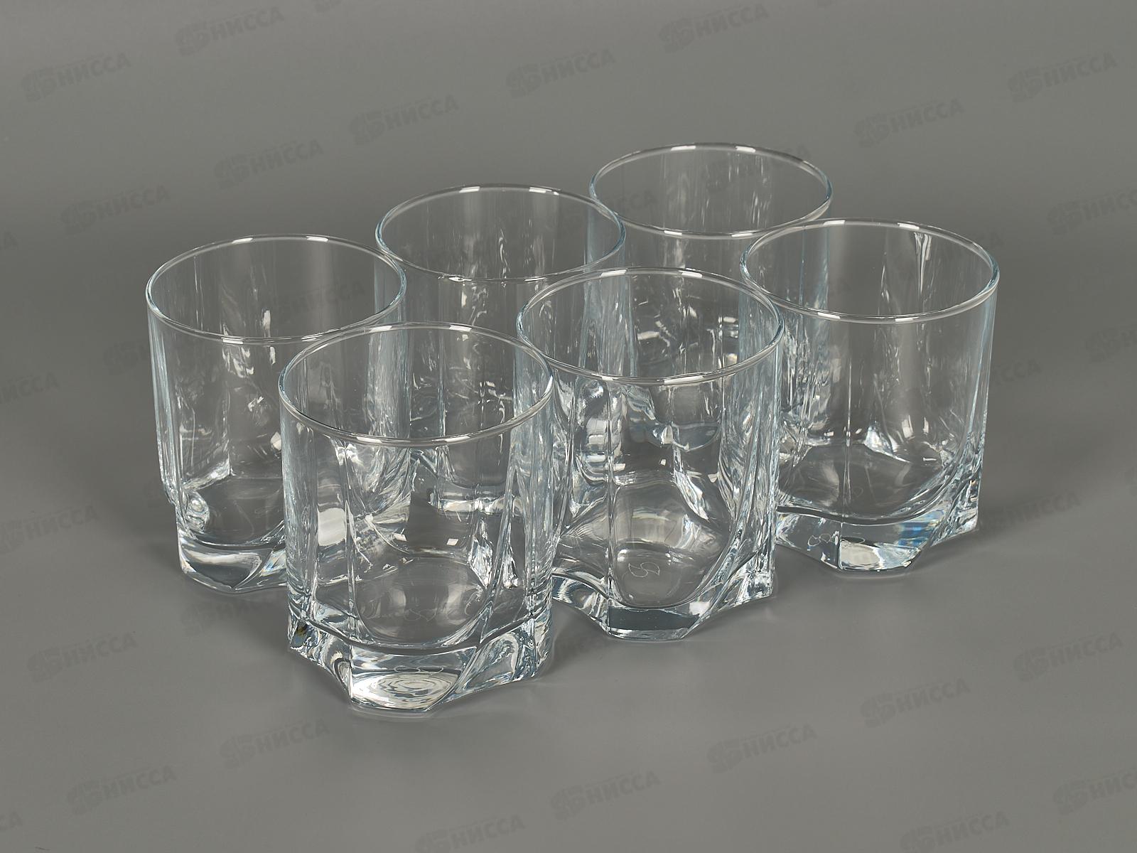 Набор стаканов 6шт для виски LUNA 372cc 42348