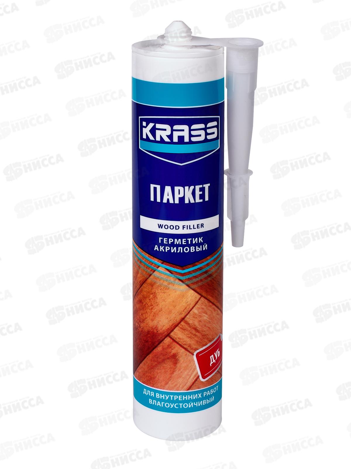 Герметик KRASS 300мл акриловый по дереву ДУБ  ЛАКРА