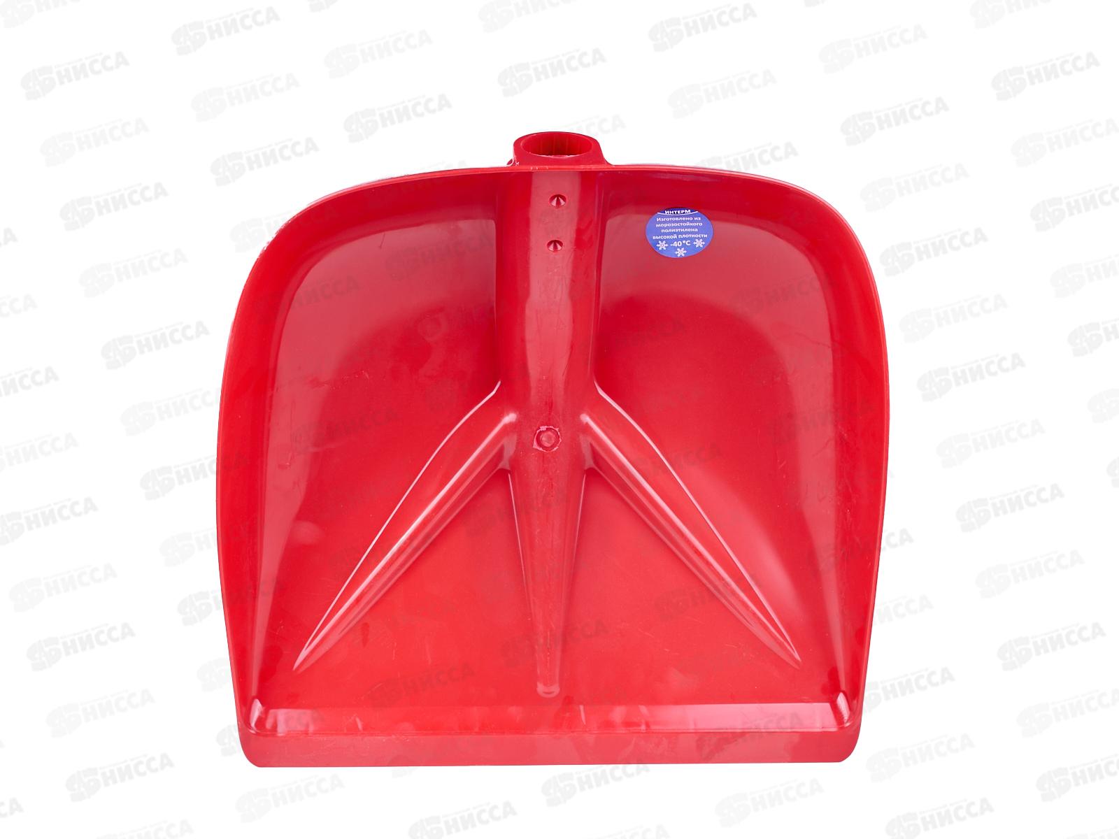 Лопата для снега без черенка 400*400  ИНТ *6