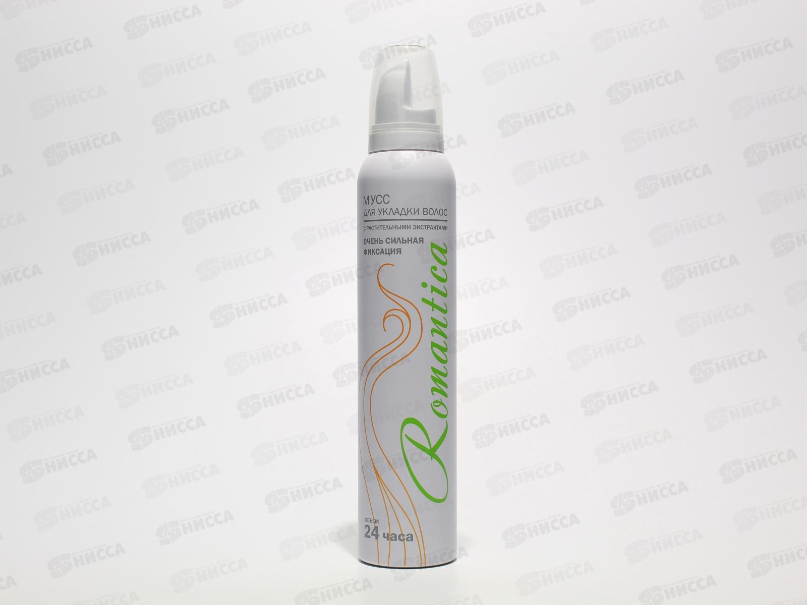 РОМАНТИКА мусс для волос 200мл белый *24