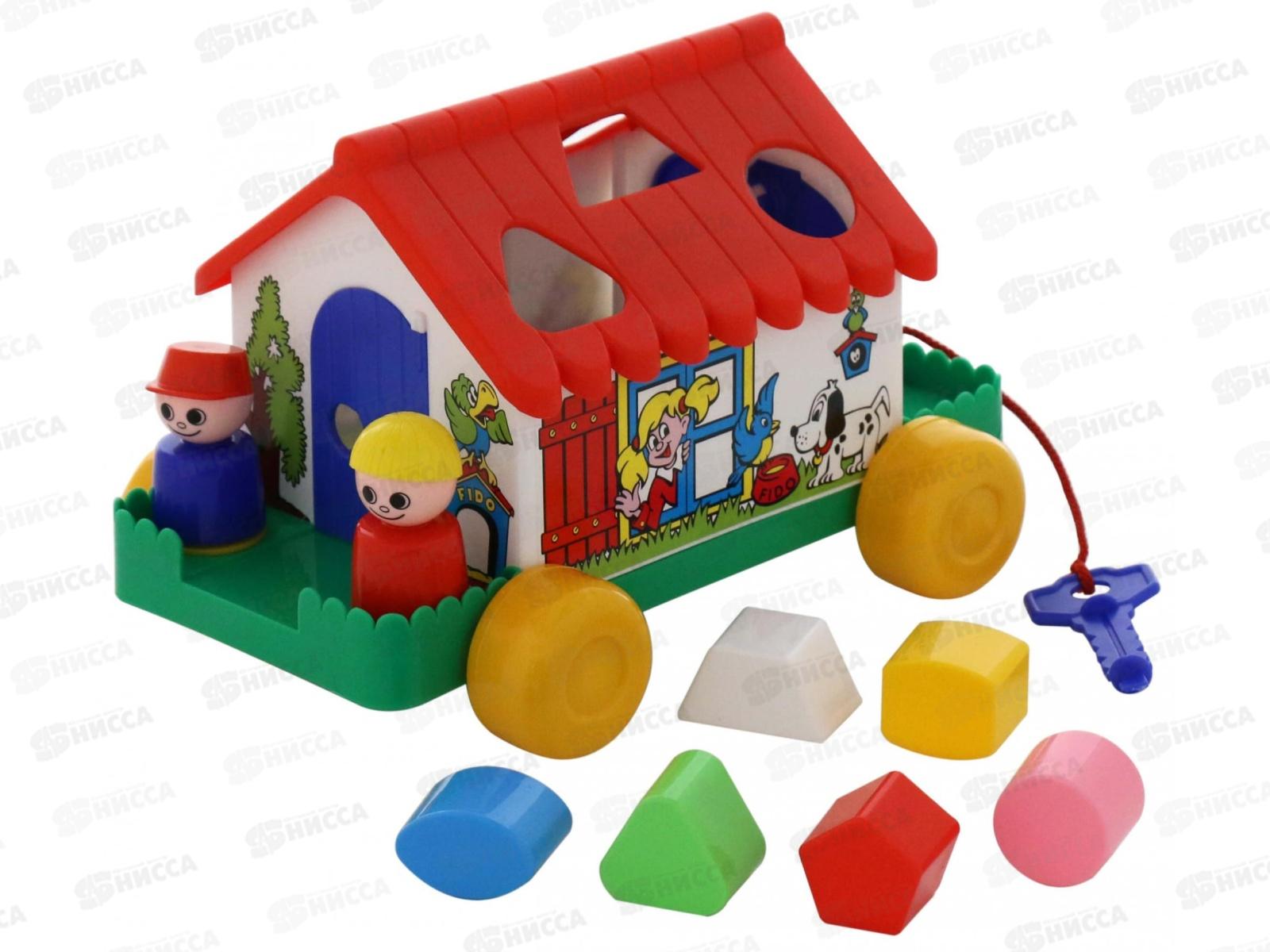 Домик игровой+логика 6202 в сетке  *9