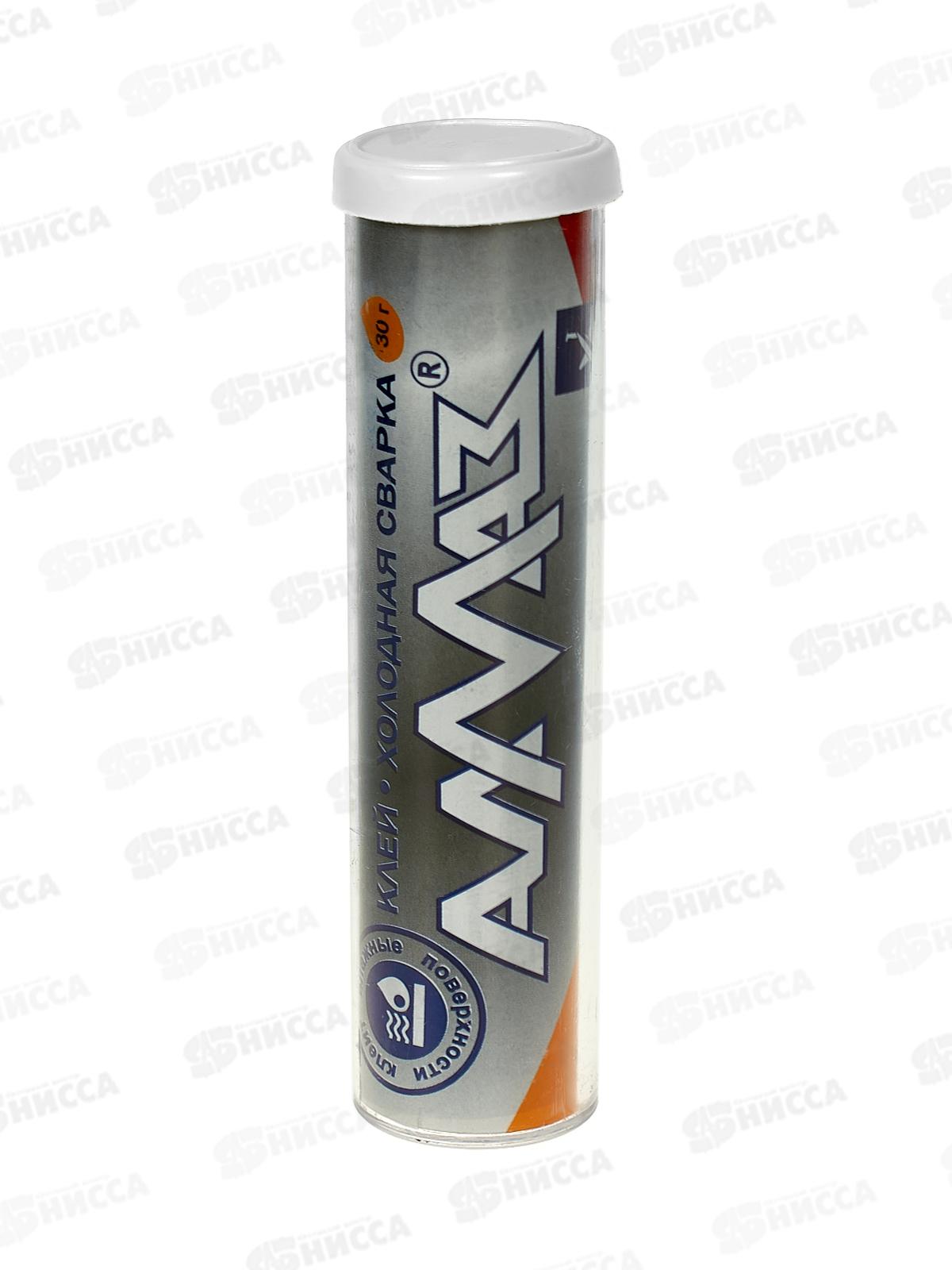 Клей холодная сварка Алмаз 30г (для алюминия изд)    *36
