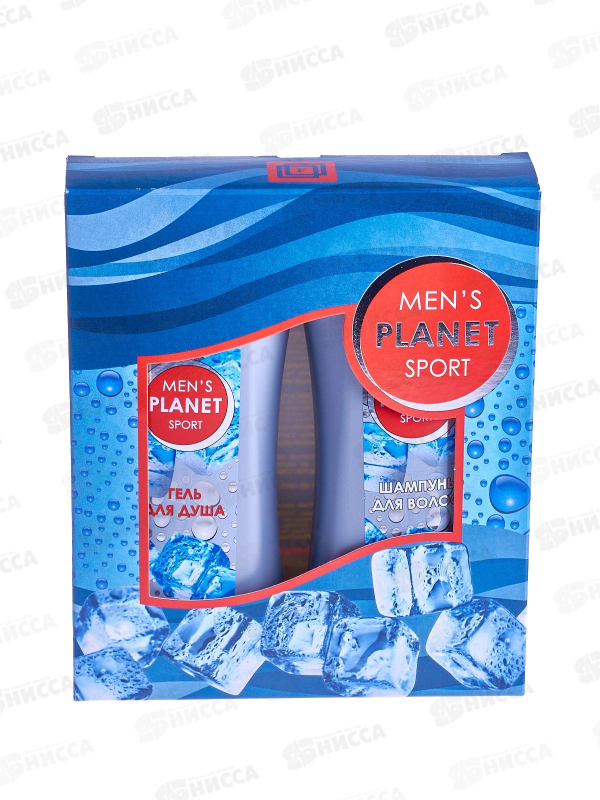 Men&quots Planet Sport подарочный набор (шампунь 250мл + гель для душа 250мл) мужской *12