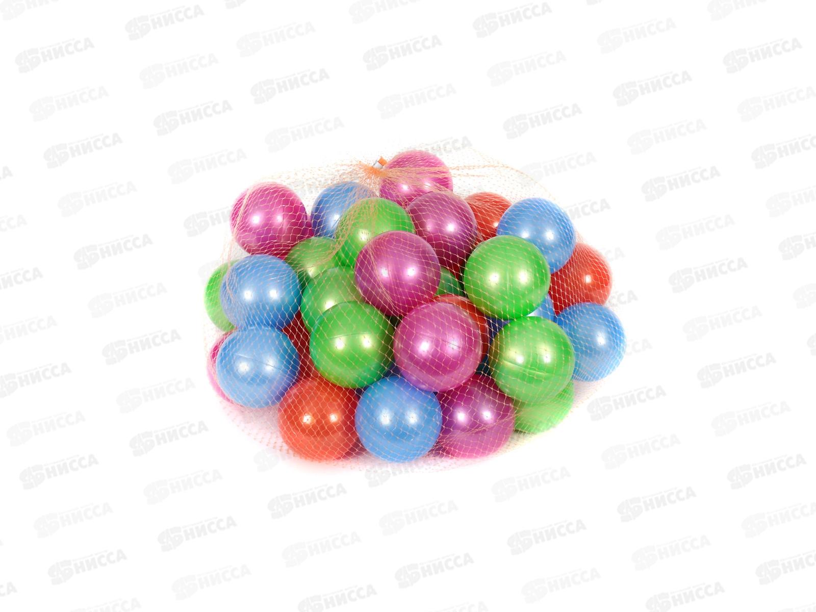 Набор шаров 6см 50шт в  сетке 411