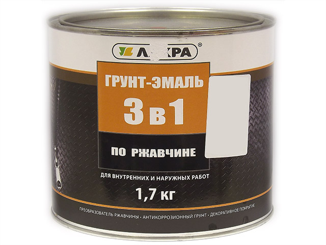 Грунт-эмаль 3в1 Голубой глянец 1,7кг  Л СРОК ДО 05.26
