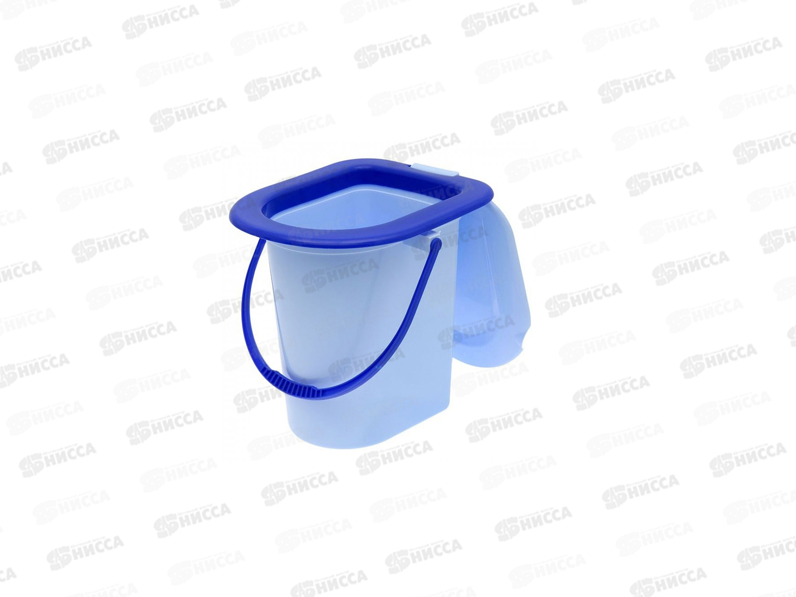 Ведро-туалет 18л голубой *10 М1316