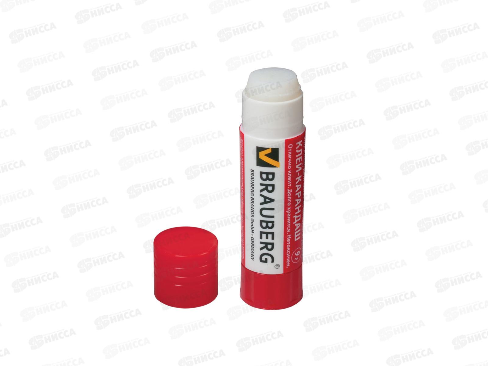 Клей карандаш BRAUBERG   9г 220869 ,  *30/1080