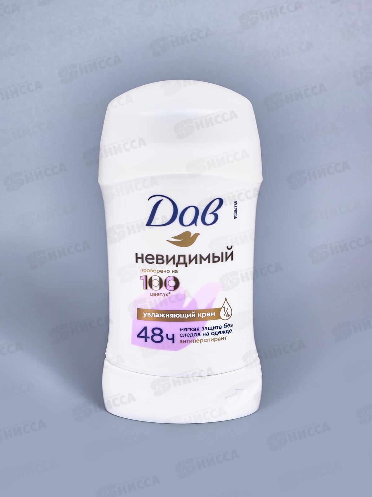 ДАВ дезодорант Невидимый стик 40мл *6 *30