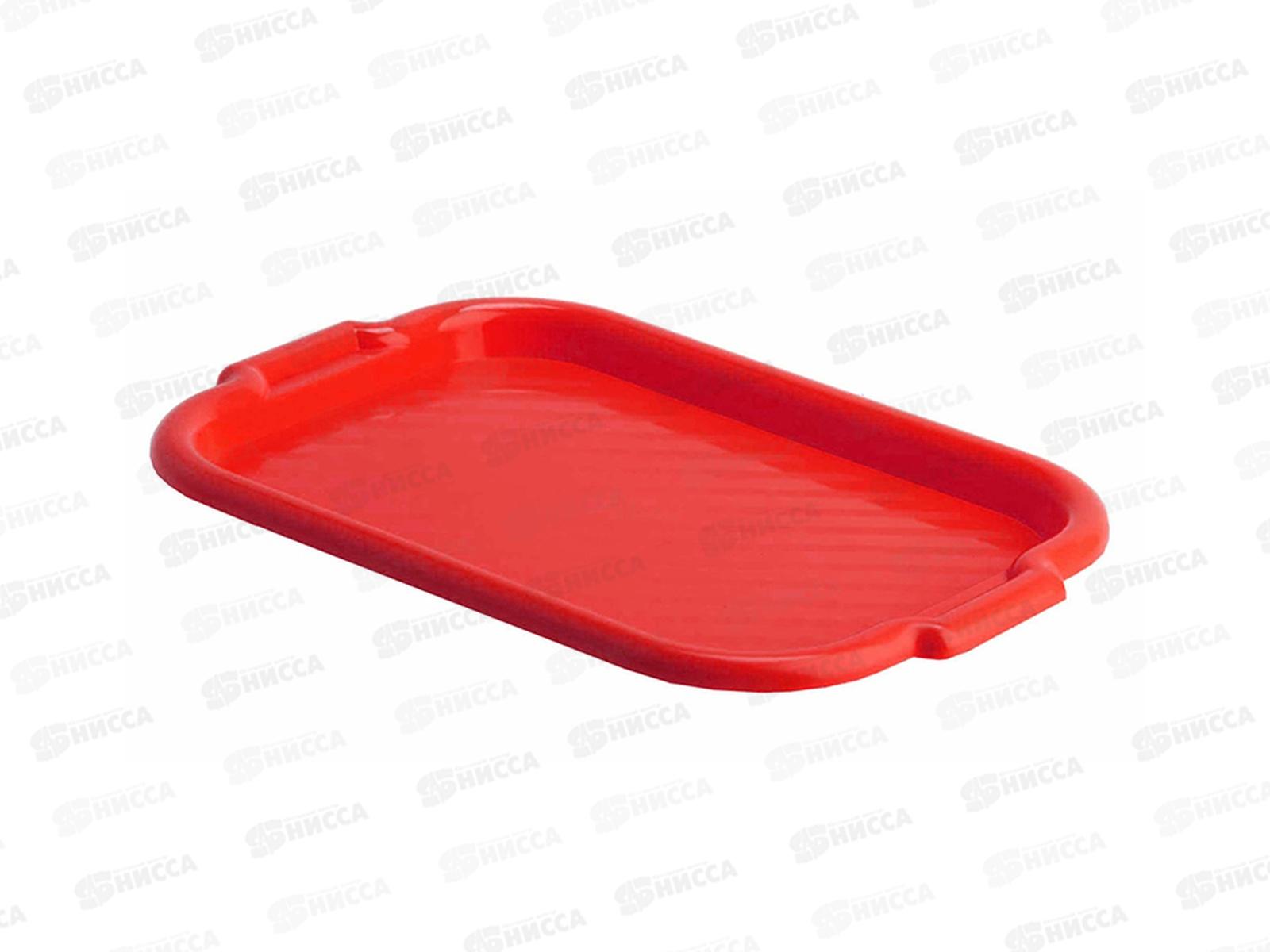 Поднос универсальный  большой 33*49см Красный М1111 *55