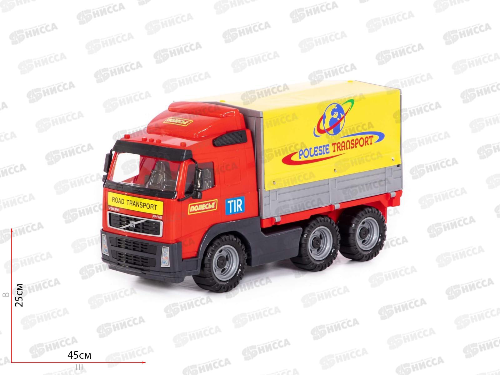 Автомобиль &quotVolvo&quot бортовой тентовый 8763  *4