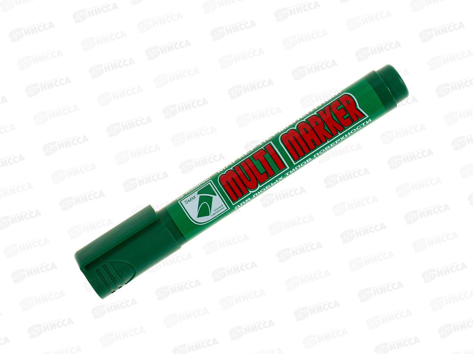 Маркер CROWN Multi marker, скошенный , зеленый, CPM-800 CH *12