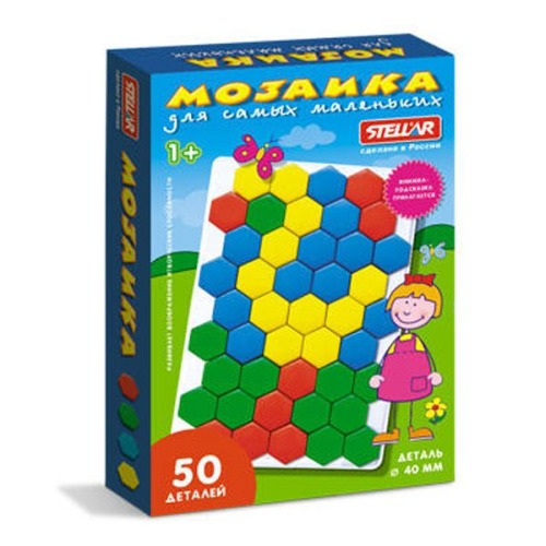 Мозаика (диаметр 40мм/50 деталей) 01015  *15