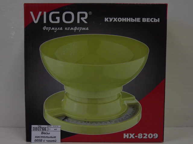 Весы настольные 005В с чашей 2кг,1д-25г (029171) *24   Ж